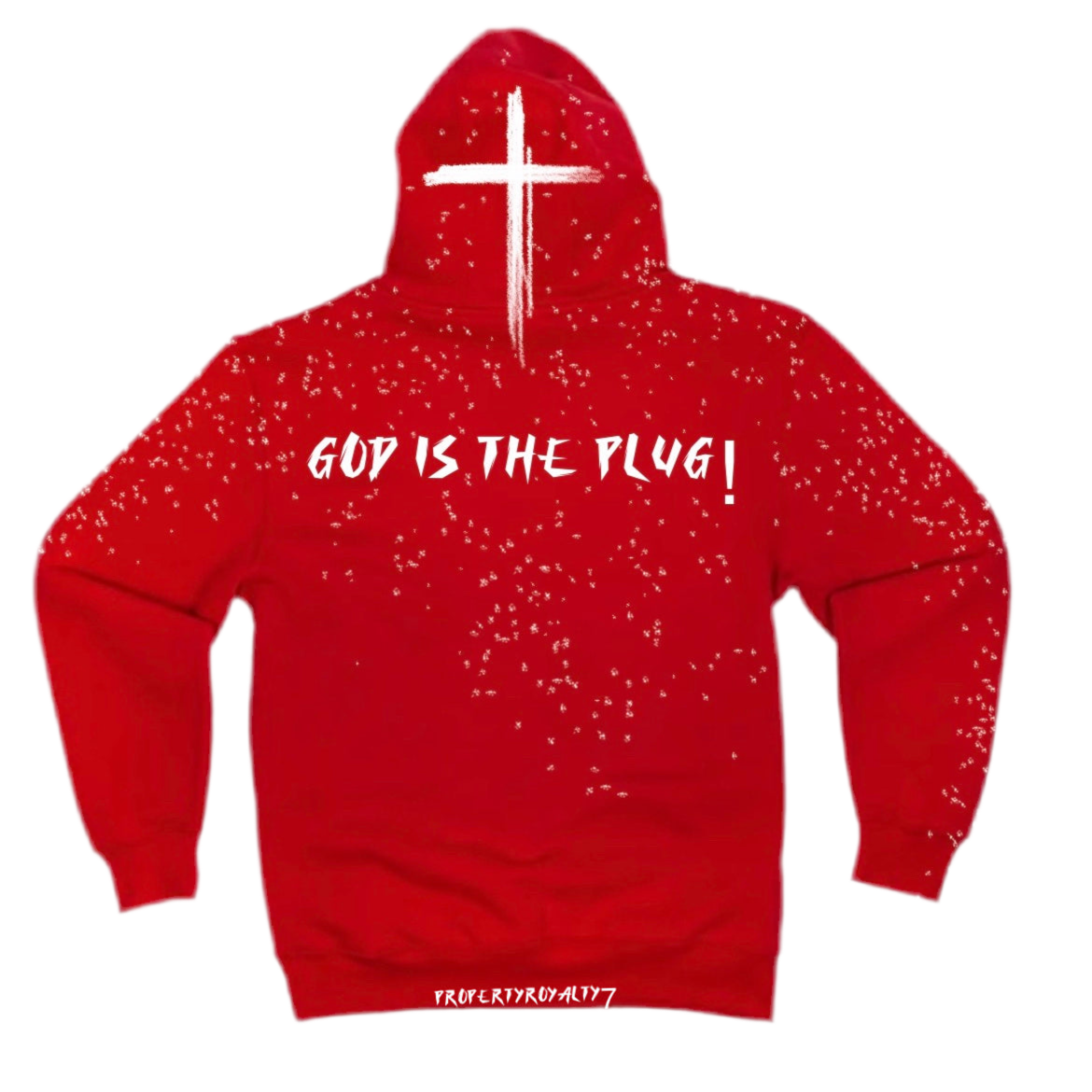 Cross-God is the Plug, Hoodie!